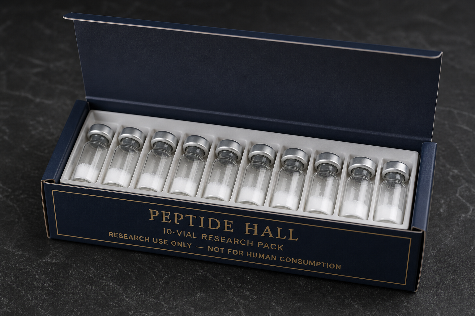 BPC-157 10-vial research pack